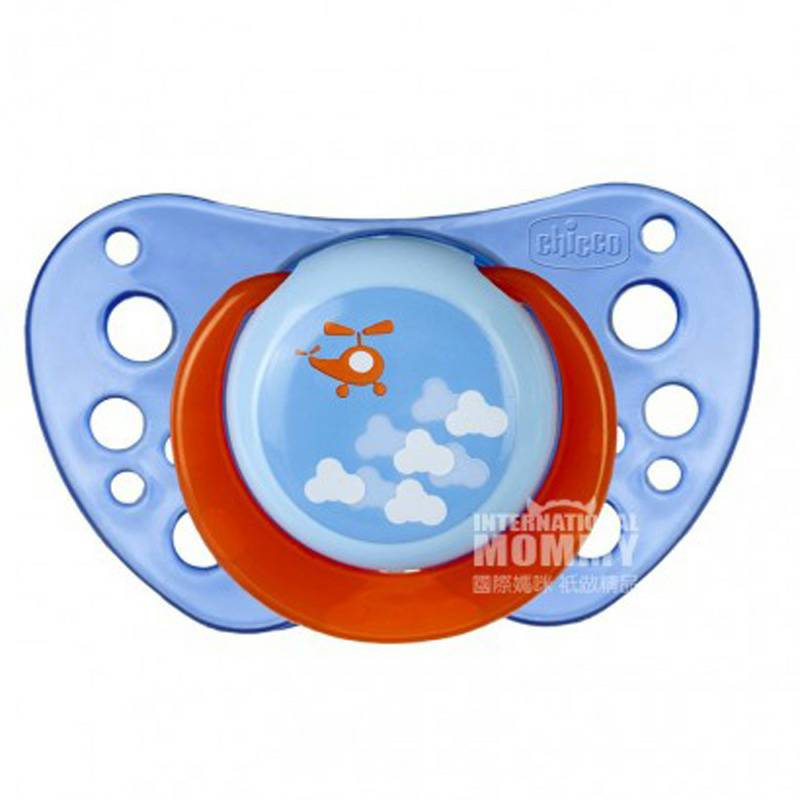 Chicco 이태리아가캐릭터실리카겔위로젖꼭지 2 개월이상해외버전