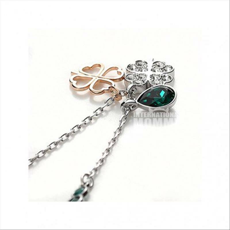 SWAROVSKI 오스트리아의섬세한클로버패션펜던트해외판