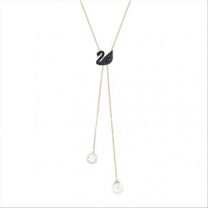 SWROVSKI 오스트리아블랙스완 Y 형롱체인해외버전