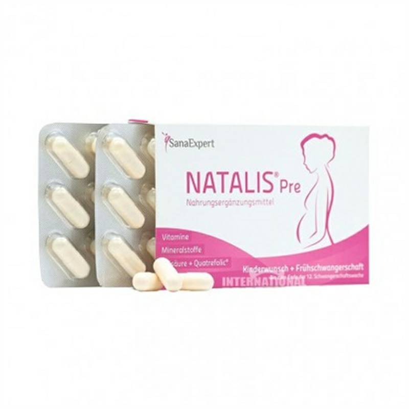 SanaExpert 독일 SanaExpert 철비타민 D 엽산 1 단락해외버전