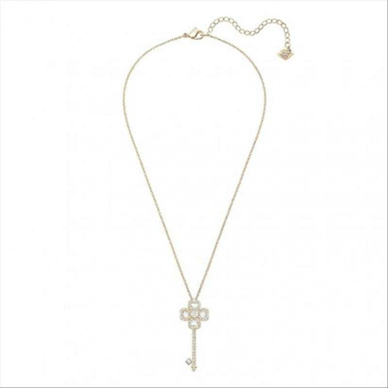 SWAROVSKI 오스트리아럭키클로버열쇠쇄골체인해외버전