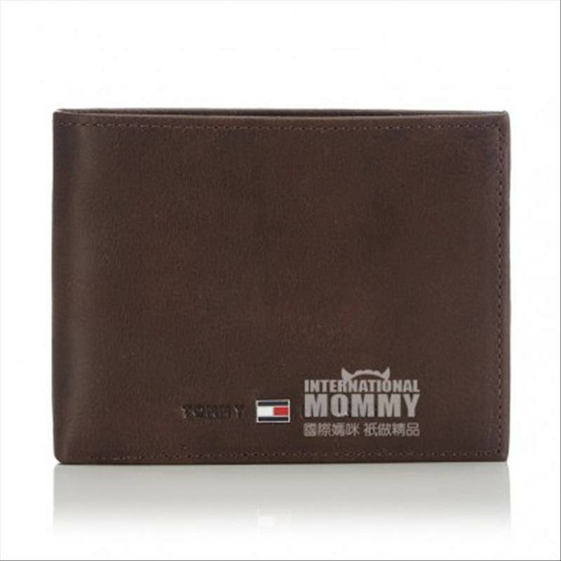 TOMMY HILFIGER 미국남성비즈니스이중짧은가죽지갑해외판