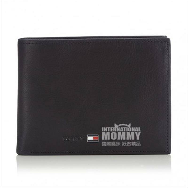 TOMMY HILFIGER 미국남성비즈니스이중짧은가죽지갑해외판