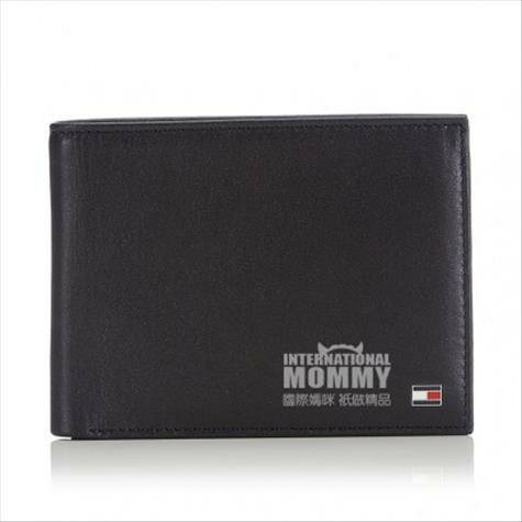 TOMMY HILFIGER 미국남성비즈니스짧은접는가죽지갑해외판