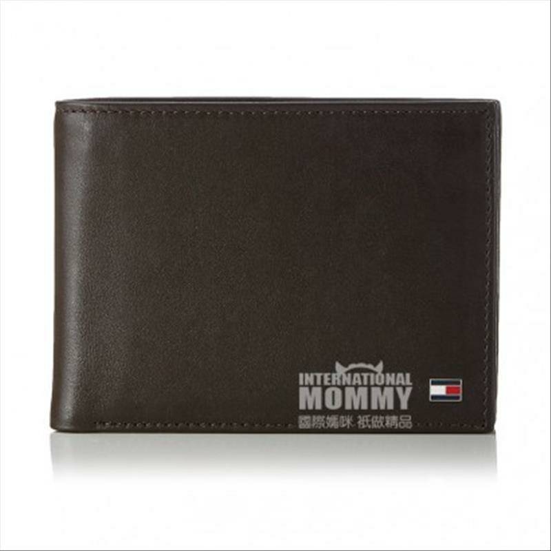 TOMMY HILFIGER 미국남성비즈니스짧은접는가죽지갑해외판