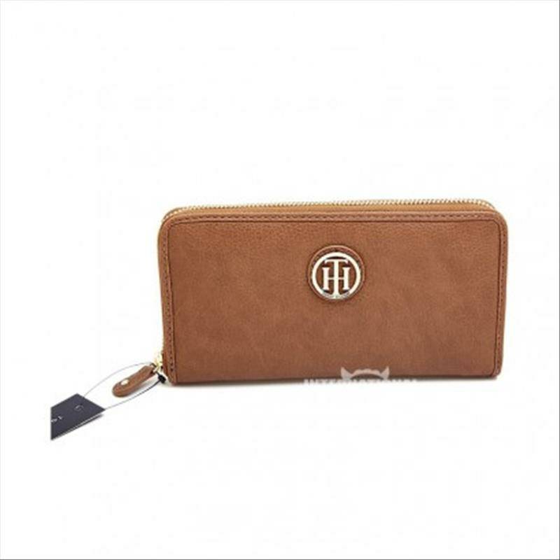 TOMMY HILFIGER 아메리칸롱지퍼레이디스지갑해외판