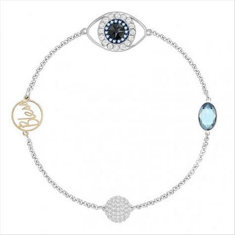 SWAROVSKI 오스트리아악마눈보이지않는자석버클팔찌해외버전