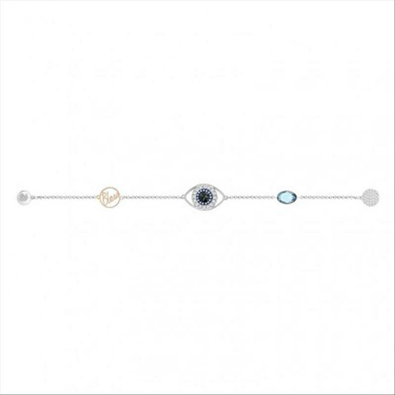 SWAROVSKI 오스트리아악마눈보이지않는자석버클팔찌해외버전