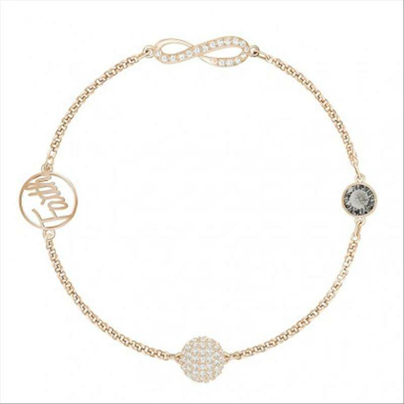 SWAROVSKI 오스트리아로맨틱무드스텔스트랩팔찌해외버전