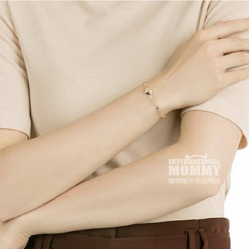 SWAROVSKI 오스트리아성격매력보이지않는마그네틱버클팔찌해외버전