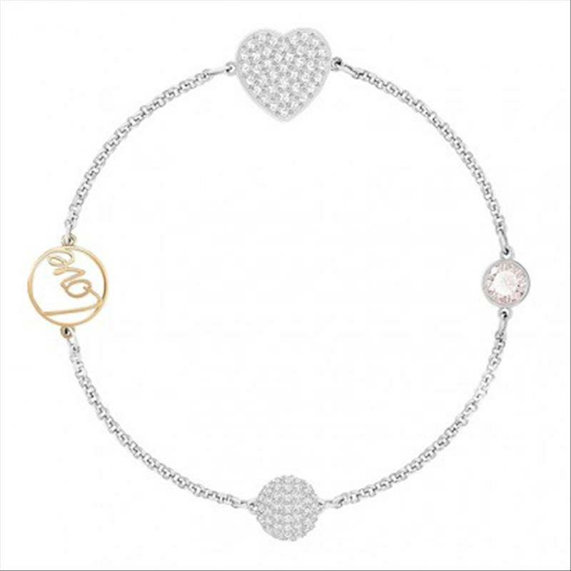 SWAROVSKI 오스트리아 Love Invisible Magnetic Buckle Bracelet 해외버전