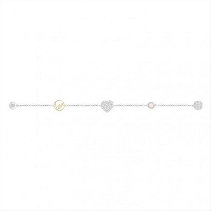 SWAROVSKI 오스트리아 Love Invisible Magnetic Buckle Bracelet 해외버전