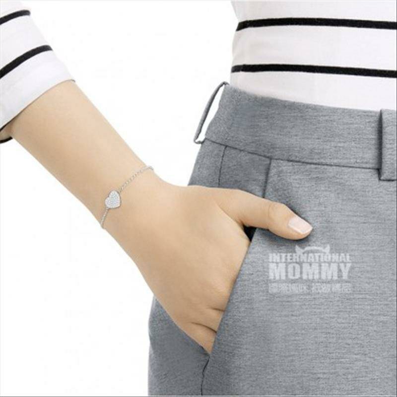 SWAROVSKI 오스트리아 Love Invisible Magnetic Buckle Bracelet 해외버전