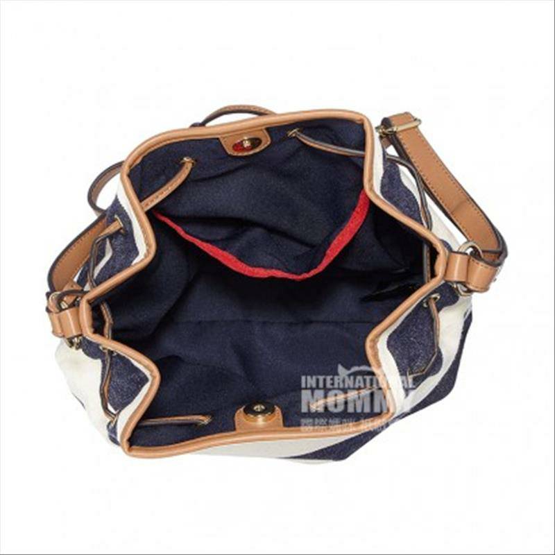 TOMMY HILFIGER 아메리칸레이디스캔버스버킷백해외판