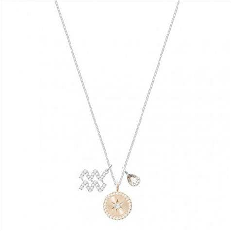 SWAROVSKI 오스트리아 12 개별자리아이템쇄골체인물병자리해...