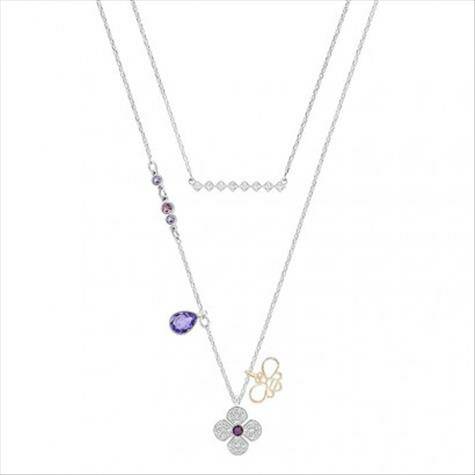 SWAROVSKI 오스트리아달콤투인원목걸이세트해외버전