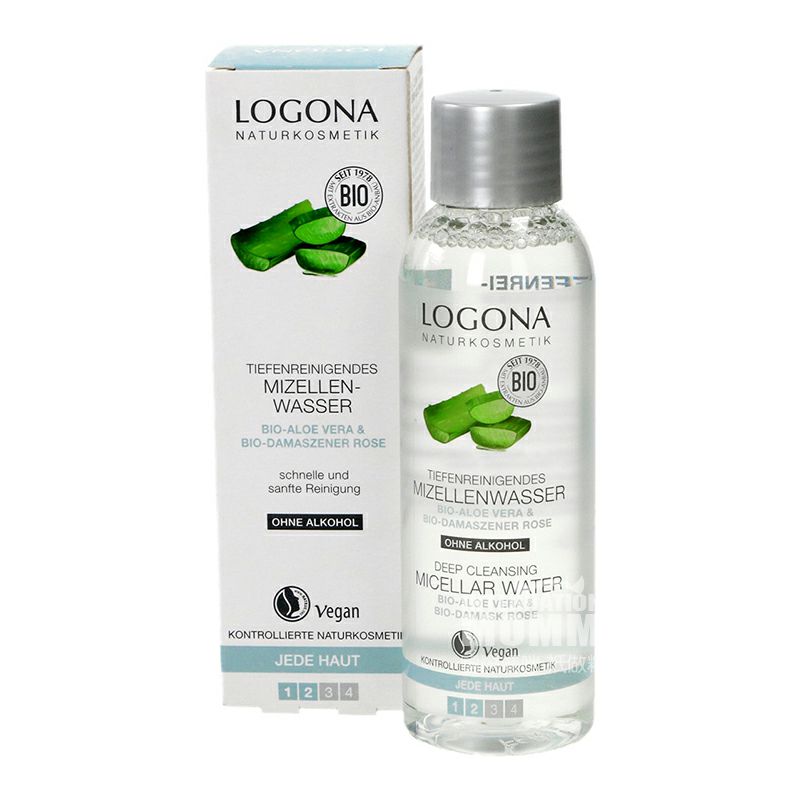 LOGONA 독일유기농알로에로즈딥클렌징메이크업리무버해외판