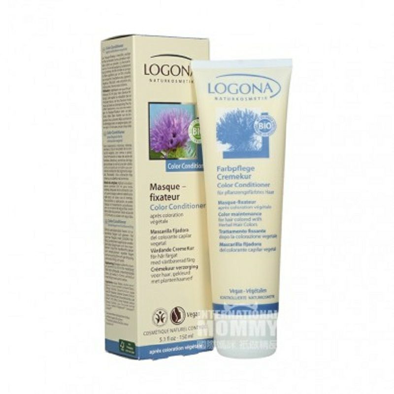 LOGONA 독일유기농플랜트컬러고정증분컨디셔너해외버전