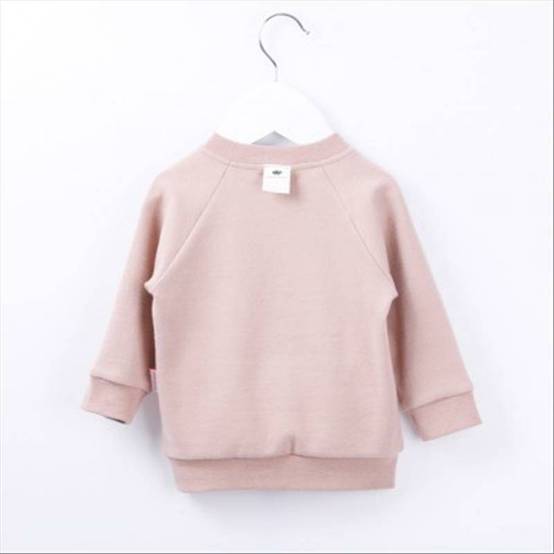 [2 장] Verantwortung 남녀아기유기농면긴팔셔츠활력순색가디건 + 하이웨이스트팬티원화이트