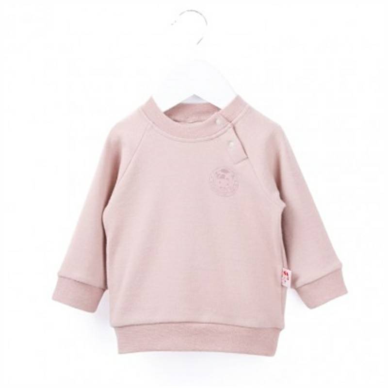 Verantwortung 남녀아기유기농면화긴소매셔츠활력단색