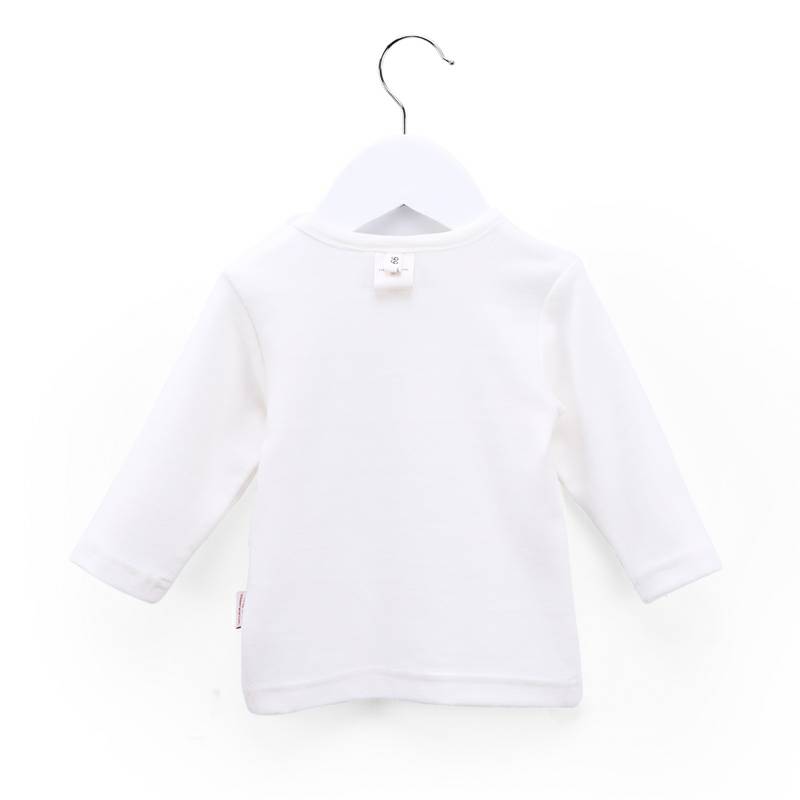 Verantwortung 남자와여자아기유기면긴소매바닥셔츠클래식간단한