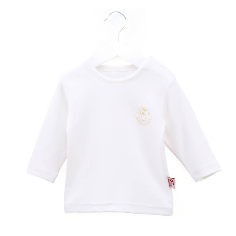 Verantwortung 남자와여자아기유기면긴소매바닥셔츠클래식간단한