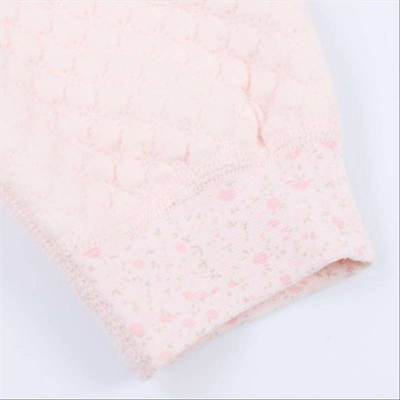 [2 개] Verantwortung 남녀아기유기농면화허리배꼽바지블루 + 핑크