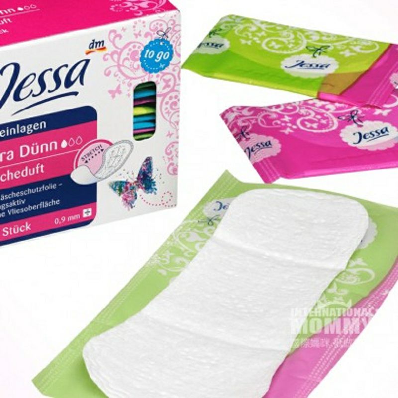 Jessa 독일 Jessa 면초슬림통풍청신패드 30 시트 * 4 해외버전