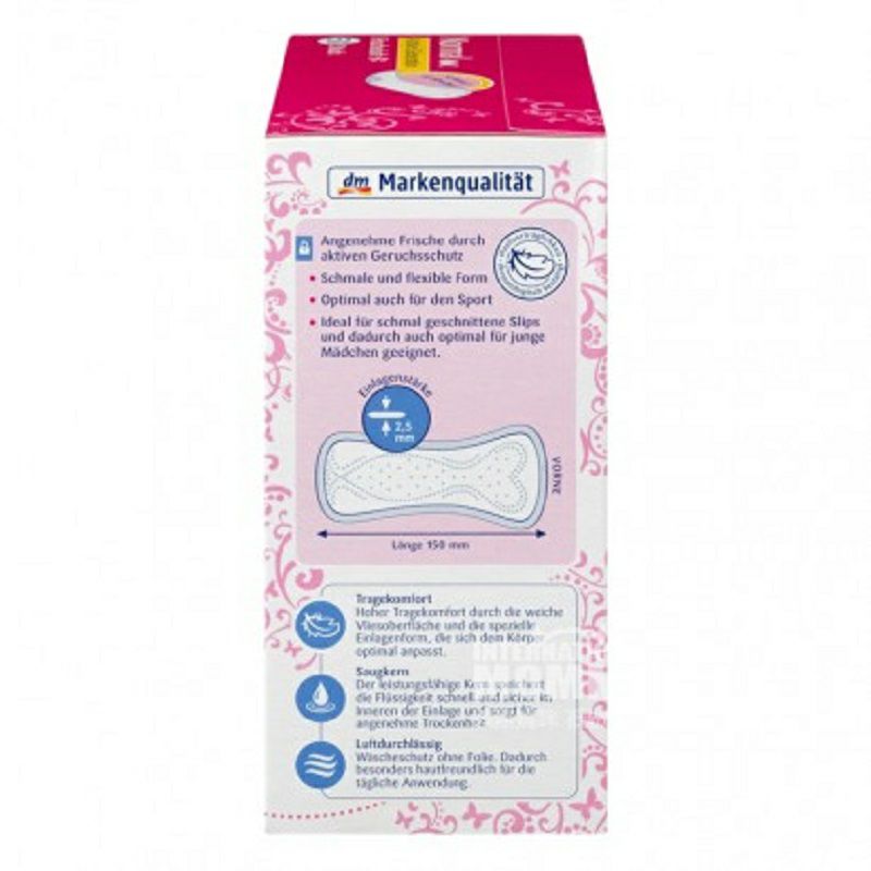 Jessa 독일싱그러운공기 2 물방울위생보호패드 50 장 * 4 해외판