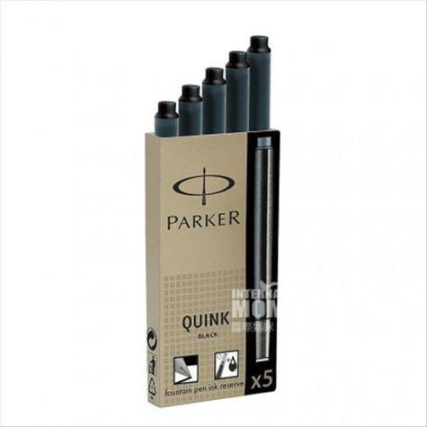 PARKER 미국파커만년필검은색잉크칩 5 개해외판