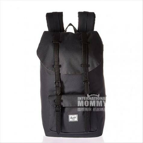Herschel 캐나다남성블랙캐주얼백팩해외버전