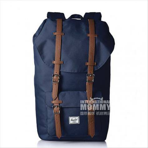 Herschel 캐나다남성블루캐주얼백팩해외버전