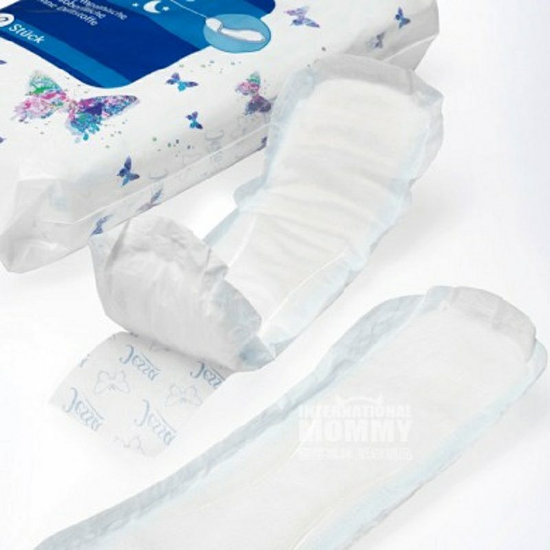 Jessa 독일면유무향 5 물밤용무보호날개생리대 12 장 * 4 해외판