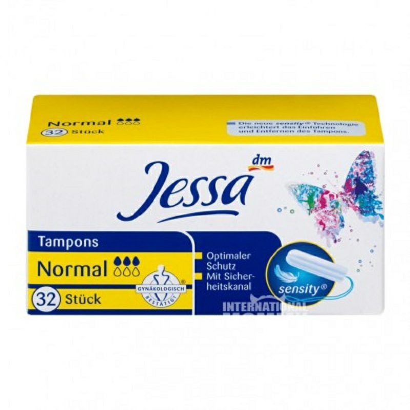 Jessa 독일내장식 3 물방울생리대 32 개해외판