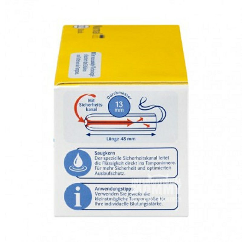 Jessa 독일내장식 3 물방울생리대 32 개해외판