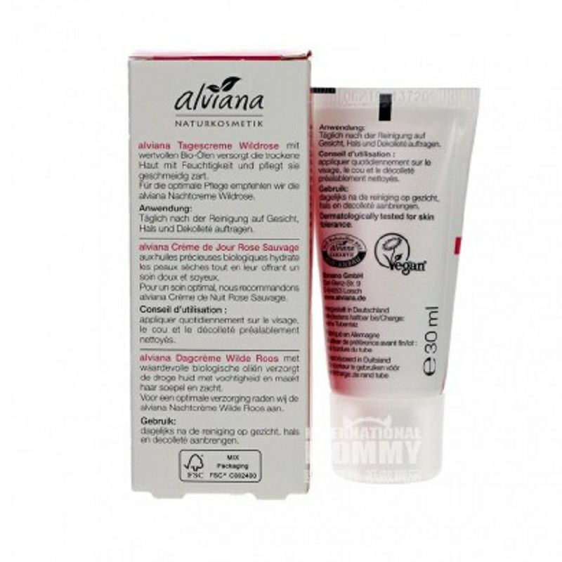 Alviana 독일앨비아나유기농들장미심층보습데이크림해외버전