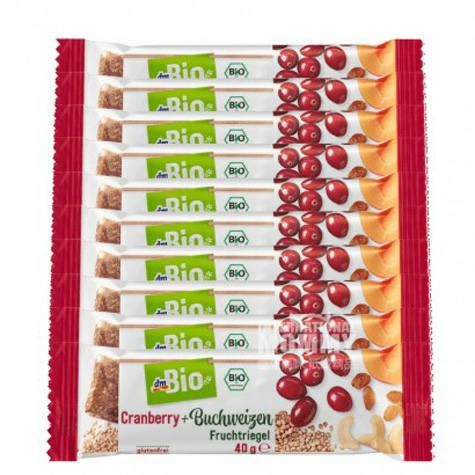 DmBio 독일 DmBio 유기농크랜베리메밀과일바 * 10 해외...