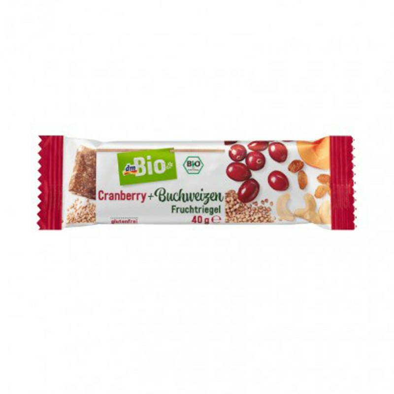 DmBio 독일 DmBio 유기농크랜베리메밀과일바 * 10 해외버전