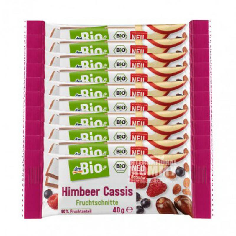 DmBio 독일 DmBio 유기농라즈베리까치과일바 * 10 해외버전