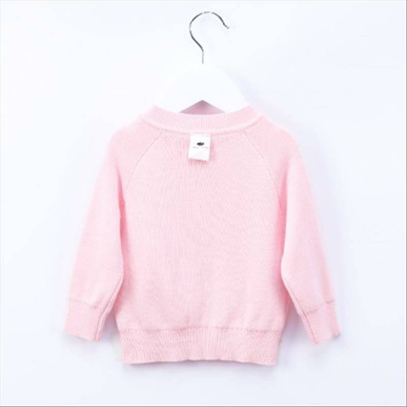 Verantwortung 남녀아기유기농유럽클래식더블레이어니트카디건재킷 3 색옵션