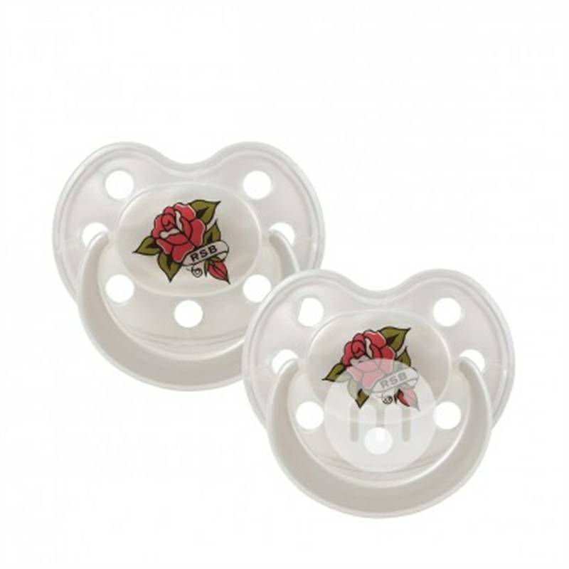 ROCK STAR BABY 독일실리콘젖꼭지 2 팩 0-6 개월해외버전