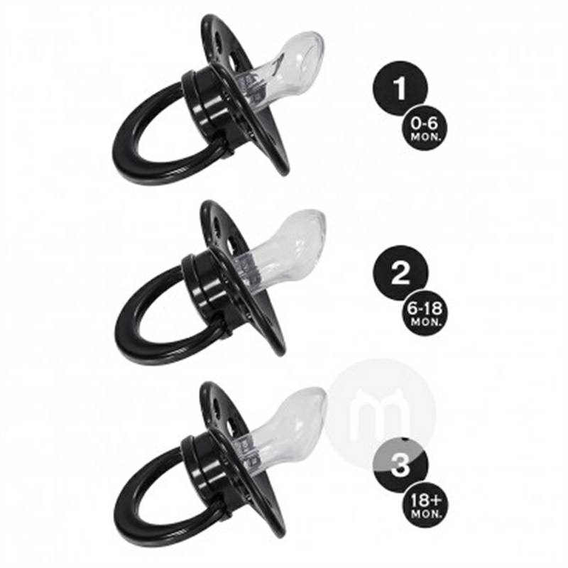 ROCK STAR BABY 독일실리콘젖꼭지 2 팩 0-6 개월해외버전