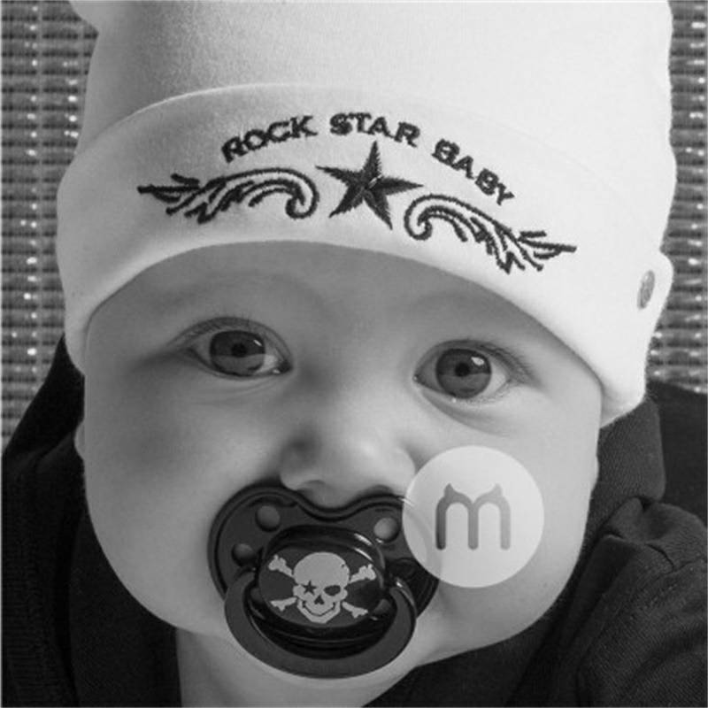ROCK STAR BABY 독일실리콘젖꼭지 2 팩 0-6 개월해외버전