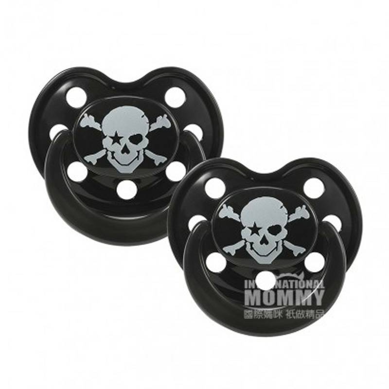 ROCK STAR BABY 독일수면젖꼭지 2 팩 6-18 개월해외판