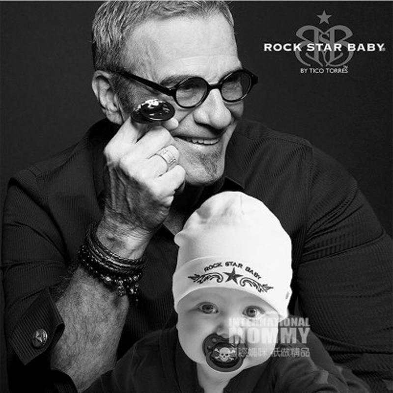 ROCK STAR BABY 독일백합실리카겔위로젖꼭지두벌 6 - 18 개월해외버전.