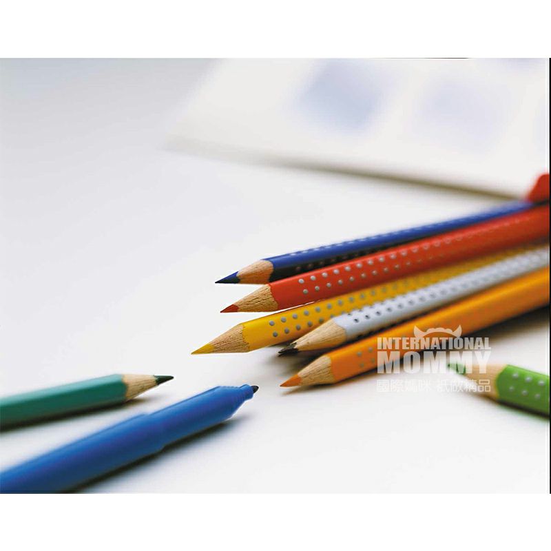 FABER－CATELL 독일 12 색손잡이컬러연필해외버전