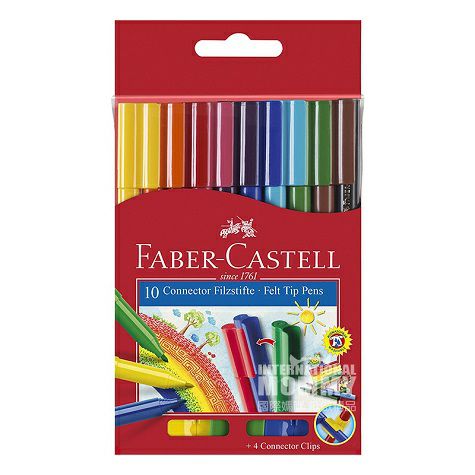 FABER-CASTELL 독일 10 색빌딩블록어린이수채화브러시해...