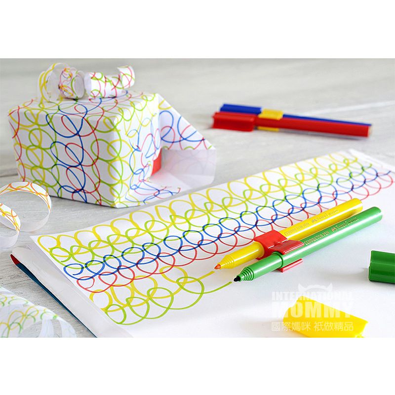 FABER－CATELL 독일 20 컬러블록키즈수채화펜해외버전완성