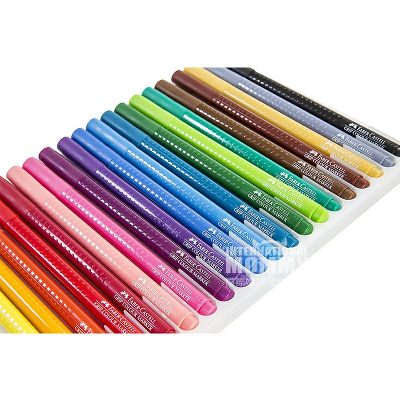 FABER－CASTELL 독일 20 색어린이수채화브러시해외판
