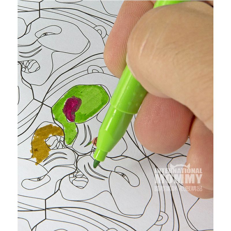 FABER－CASTELL 독일 20 색어린이수채화브러시해외판